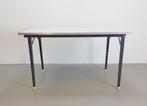 Vintage Friso Kramer Reform tafel '50 inklapbaar de Cirkel, Mid century, 100 tot 150 cm, Vijf personen of meer, De cirkel