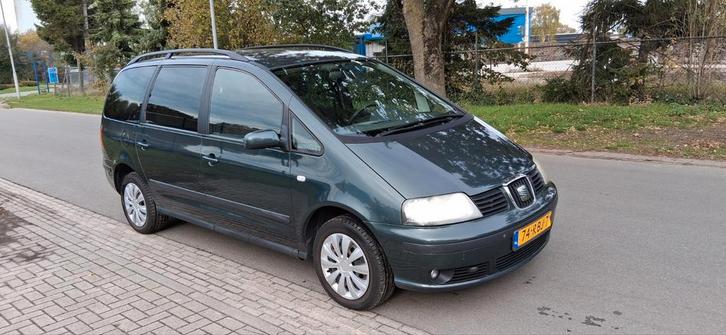 Seat Alhambra 2.0 85KW 7 personen ecc apk tot 12-5-2026 ✅️✅️, Auto's, Seat, Bedrijf, Te koop, Alhambra, ABS, Airbags, Airconditioning