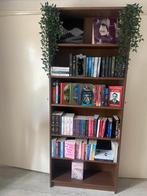 Boekenkast ikea billy donkerbruin, 200 cm of meer, Zo goed als nieuw, 25 tot 50 cm, 50 tot 100 cm