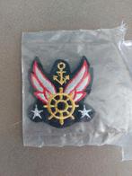 Vintage Navy Marine Patch, Verzamelen, Embleem of Badge, Nederland, Ophalen of Verzenden, Marine