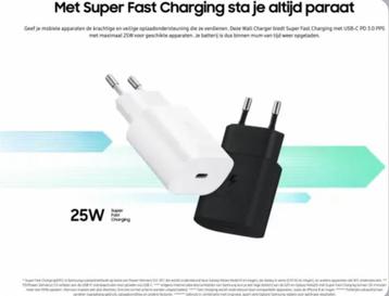 Originele Samsung 25W USB-C Snellader - Zwart beschikbaar voor biedingen