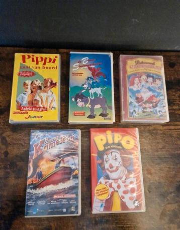 Videobanden VHS 5 stuks beschikbaar voor biedingen
