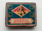 Egyptiennes Egypte Cigarettes blik, Verzamelen, Blikken, Overige merken, Overige, Ophalen of Verzenden, Zo goed als nieuw