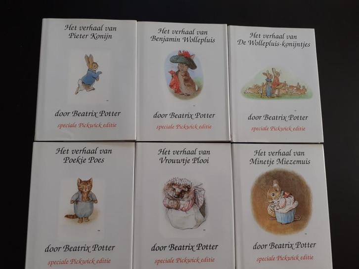 D E Pickwick boekjes editie Beatrix Potter 6x, Boeken, Kinderboeken | Jeugd | onder 10 jaar, Sprookjes, Ophalen of Verzenden