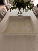 Dienblad, Huis en Inrichting, Woonaccessoires | Dienbladen, Ophalen of Verzenden, Gebruikt, Vierkant, Hout