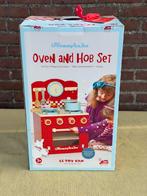 Le Toy Fan Oven and Hob Set hout nieuw Rood, Ophalen of Verzenden, Zo goed als nieuw