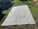 Handgemaakt Wollen Vloerkleed lichtgrijs, Huis en Inrichting, Wit, 150 tot 200 cm, 200 cm of meer, Ophalen of Verzenden