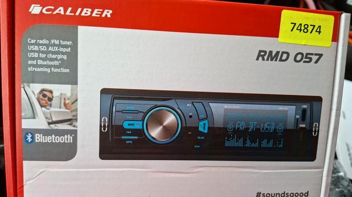Autoradio met Bluetooth & Afstandsbediening, Auto diversen, Autoradio's, Ophalen of Verzenden