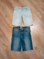 2 jeans kortebroeken maat 158-164, Ophalen of Verzenden, Zo goed als nieuw, Maat 158