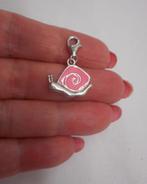 Zilveren mooie afneembare hang bedel slak nr.876, Sieraden, Tassen en Uiterlijk, Overige merken, Verzenden, Zo goed als nieuw