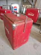 Coca-Cola cooler   metaal  60 jaren, Ophalen, Gebruikt, Gebruiksvoorwerp