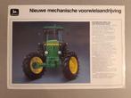 Tractor folder John Deere mechanische voorwielaandrijving, Boeken, Ophalen of Verzenden, Zo goed als nieuw