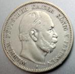 Preussen, 2 Mark 1876 A - zilver, Ophalen of Verzenden, Duitsland, Losse munt, Zilver