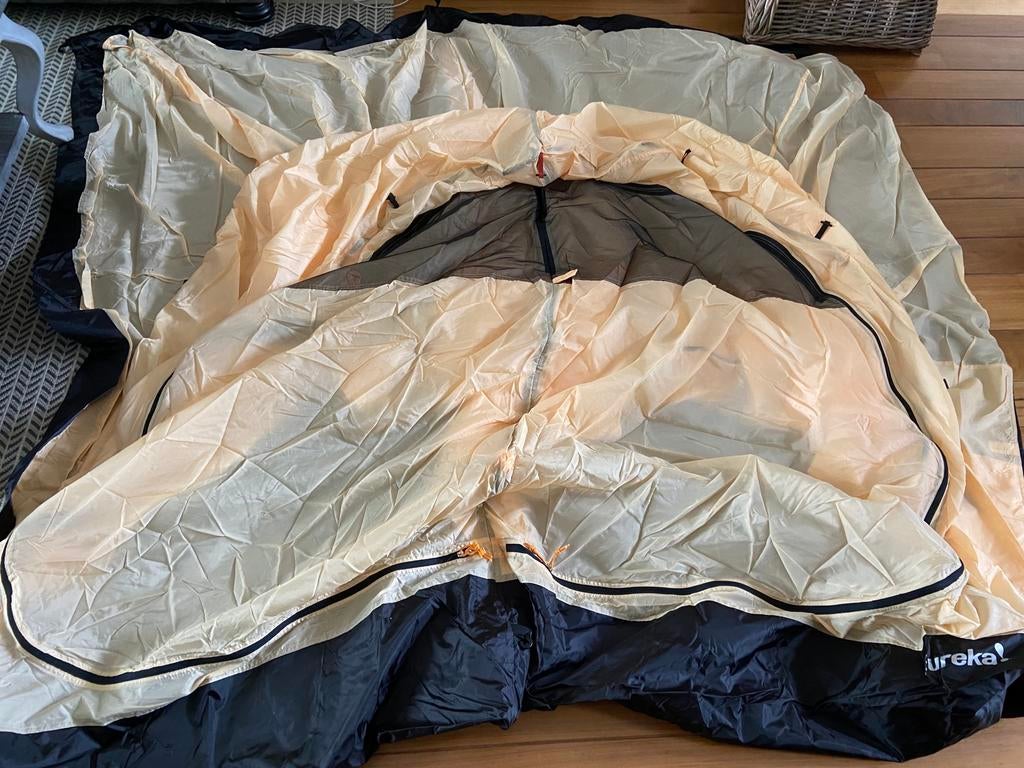 Veel onderdelen Eureka en Nigor tenten., Caravans en Kamperen, Tentaccessoires, Zo goed als nieuw, Ophalen