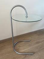 2 x Vintage IKEA design bijzettafel Ry Tord Bjorklund, Ophalen, Minder dan 55 cm, Gebruikt, Glas