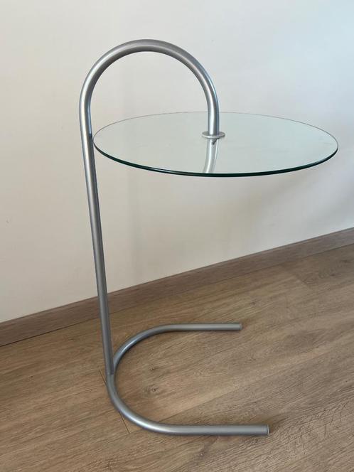 2 x Vintage IKEA design bijzettafel Ry Tord Bjorklund, Huis en Inrichting, Tafels | Bijzettafels, Gebruikt, Rond, 60 cm of meer