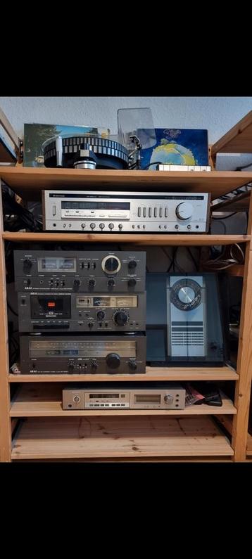 Akai AM-2650 Versterker & AT-2650 tuner GX706D cassettedeck  beschikbaar voor biedingen