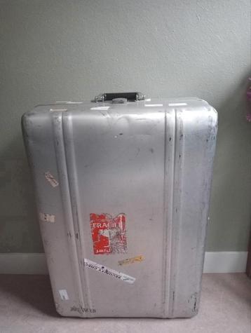 Grote vintage aluminium Zero Halliburton reis trolley/koffer