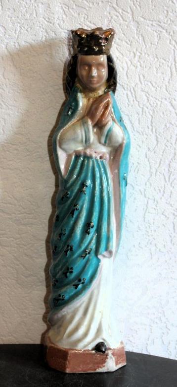 Mooi beeld Biddende Maria (geglazuurd beschikbaar voor biedingen