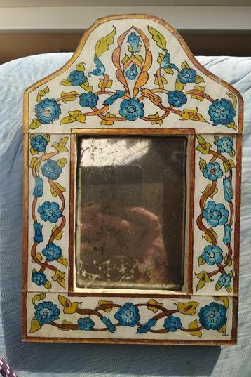 Antiek hand gemaakt spiegel uit Zuit America/ Peru ~1900 beschikbaar voor biedingen