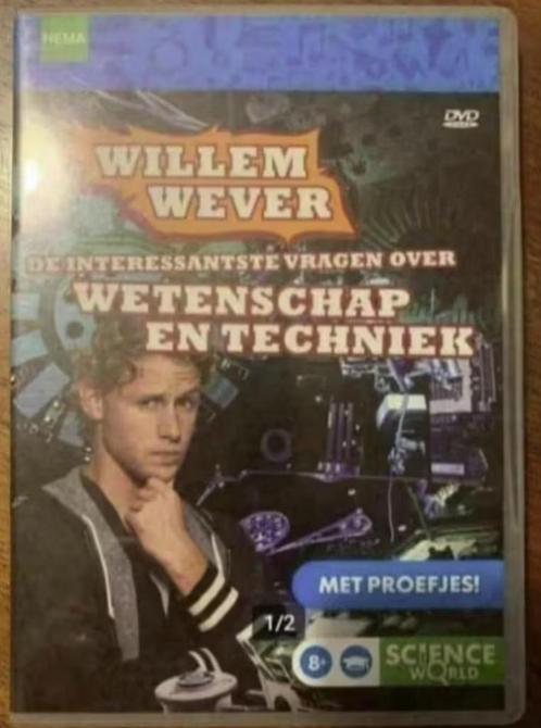 DVD Willem Wever; vragen wetenschap techniek; Science World, Cd's en Dvd's, Dvd's | Kinderen en Jeugd, Zo goed als nieuw, Tv non-fictie
