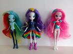 3 My Little Pony Equestria Girls Rainbow Rocks, Kinderen en Baby's, Speelgoed | My Little Pony, Gebruikt, Ophalen of Verzenden