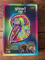 Glow Up puzzel papegaai, Ophalen of Verzenden, 500 t/m 1500 stukjes, Nieuw, Legpuzzel