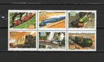 Trein postzegels Australie 1993 1348/1353 lees, Ophalen of Verzenden, Gestempeld, Treinen