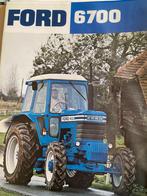 Ford 6700 Tractor brochure folder, Boeken, Folder, Ophalen of Verzenden, Zo goed als nieuw