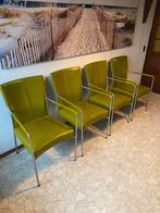 4x BERT PLANTAGIE STOELEN, Huis en Inrichting, Stoelen, Ophalen, Overige kleuren, Zo goed als nieuw, Metaal