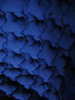 Kvadrat Febrik Pied de Poule Royal; kobalt; div. afmetingen, Hobby en Vrije tijd, Stoffen en Lappen, 200 cm of meer, Nieuw, Blauw