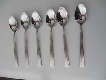 Wedgwood Regent 6 grote lepels, 21 cm, 18/10 beschikbaar voor biedingen