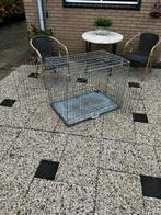Te koop: honden bench (inklapbaar), Dieren en Toebehoren, Hondenhokken, Ophalen, Gebruikt, 75 tot 110 cm, 65 tot 100 cm