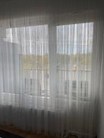 Witte Gordijn, Gebruikt, 200 cm of meer, Wit, Ophalen of Verzenden