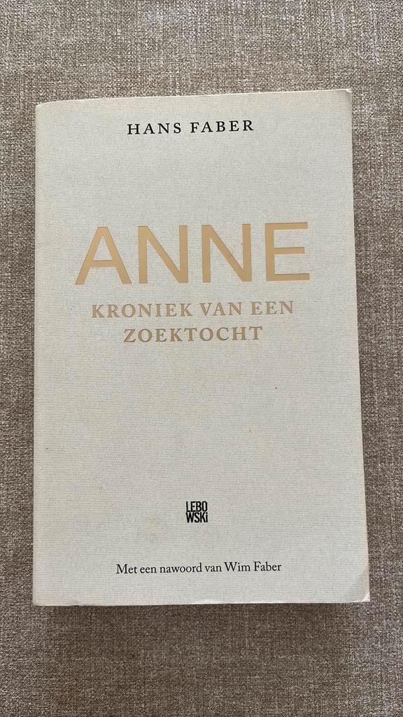 Anne Faber, Boeken, Overige Boeken, Zo goed als nieuw, Ophalen of Verzenden