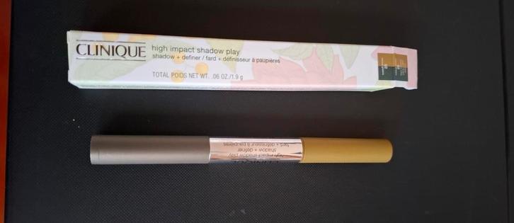 Clinique high impact shadow play, Sieraden, Tassen en Uiterlijk, Uiterlijk | Cosmetica en Make-up, Nieuw, Ogen, Groen, Verzenden