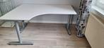 GRATIS Wit(geschilderd) Ikea bureau, Ophalen, In hoogte verstelbaar, Gebruikt