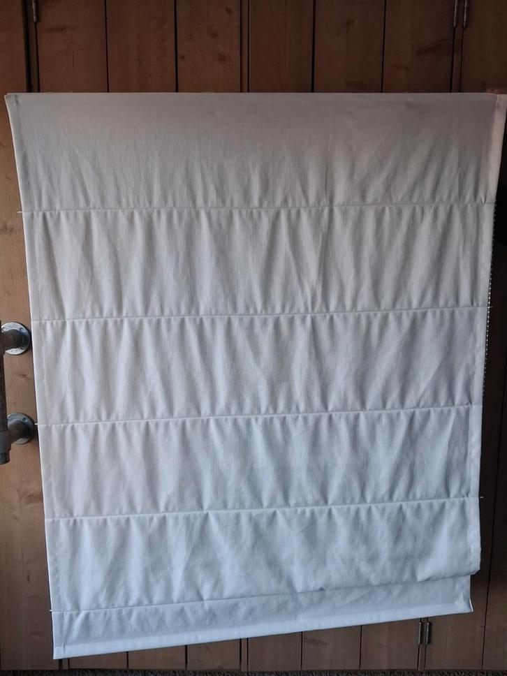 Mooie vouwgordijnen - gebroken wit (4 delen), Huis en Inrichting, Stoffering | Gordijnen en Lamellen, Gebruikt, 200 cm of meer