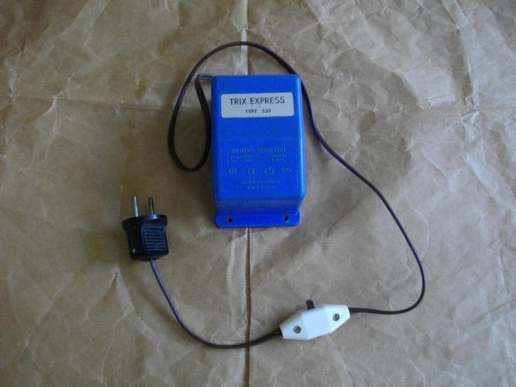 Trix Express - type 539 - transformator 14V, Hobby en Vrije tijd, Modeltreinen | H0, Gebruikt, Transformator of Voeding, Wisselstroom