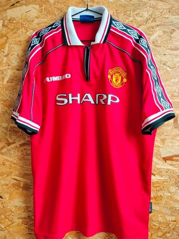 Manchester United Umbro origineel thuisshirt 1997/1998 beschikbaar voor biedingen