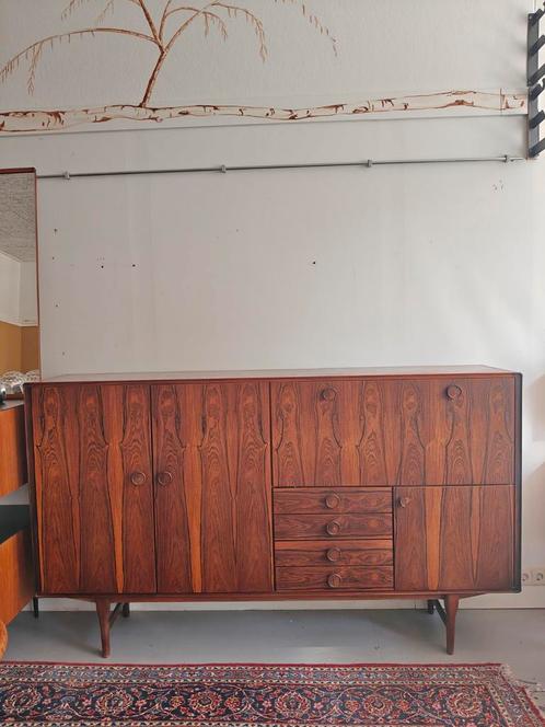 Vintage Pallisander FRISTHO dressoir DESIGN, Huis en Inrichting, Kasten | Buffetkasten, Gebruikt, 100 tot 150 cm, 150 tot 200 cm