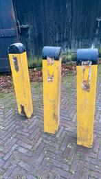 3x houten paal met half ronde kop, Ophalen, Gebruikt, Minder dan 180 cm, Palen