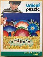 Vintage Unicef puzzel Children playing (453 B) - ZGAN, Minder dan 500 stukjes, Ophalen of Verzenden, Legpuzzel, Zo goed als nieuw