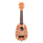 Kala KA-NV-ORNG Novelty Series sopraan ukelele orange met gi, ., Nieuw, Ophalen of Verzenden, Akoestische gitaar