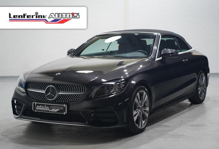 Mercedes-Benz C-klasse Cabrio 180 AMG Line AMG interieur Cam, Auto's, Mercedes-Benz, Bedrijf, Te koop, C-Klasse, ABS, Achteruitrijcamera