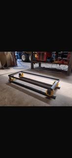 Metselkarretjes op rails met rotonde, Ophalen of Verzenden