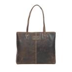 Trafalgar Leather Shopper Vingage Brown, 40 tot 60 cm, 20 tot 30 cm, Bruin, Ophalen of Verzenden