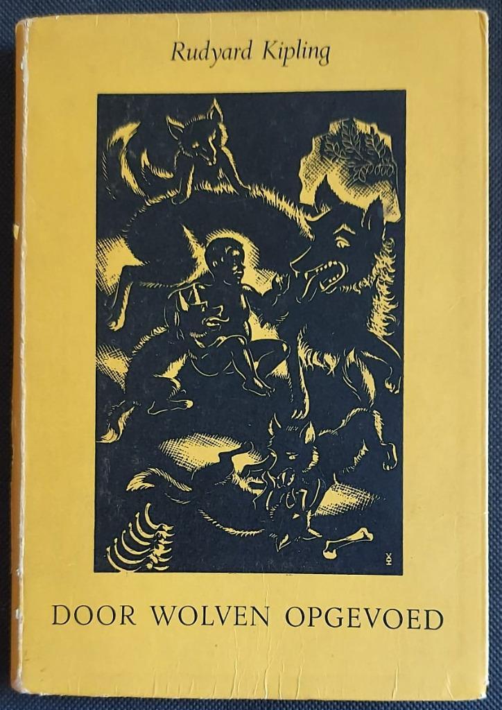 scouting Roman: Door wolven opgevoed, Rudyard Kipling, Verzamelen, Scouting, Gebruikt, Boek of Tijdschrift, Ophalen of Verzenden