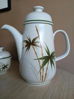 Retro vintage bamboe servies Winterling Marktleuthen Bavaria, Ophalen, Gebruikt, Keramiek, Overige stijlen