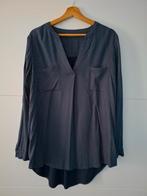 Donkerblauwe blouse met witte stipjes Yessica maat 42, Blauw, Yessica, Maat 42/44 (L), Nieuw
